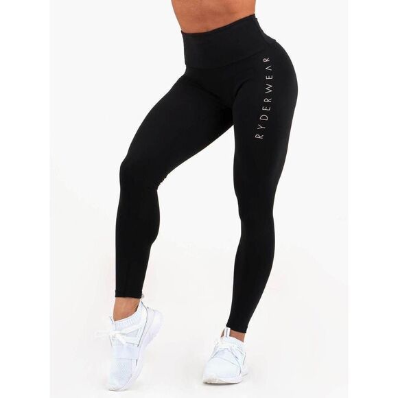 Ryderwear Staples Scrunch Bum Leggings in Black Size Small